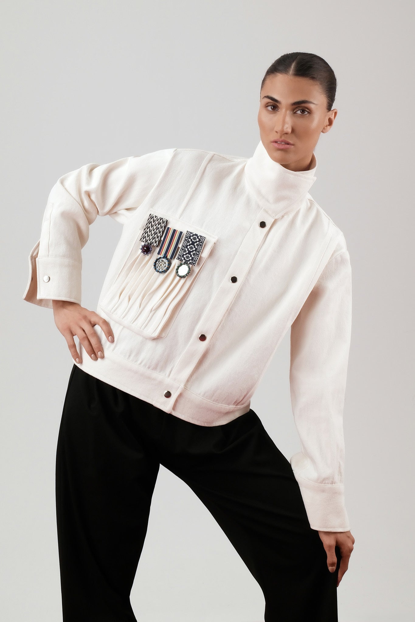 ZigZag Pocket Jacket