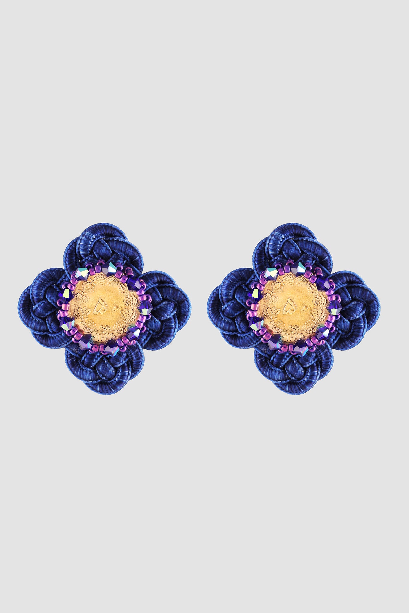 Rhombus Cord Earrings