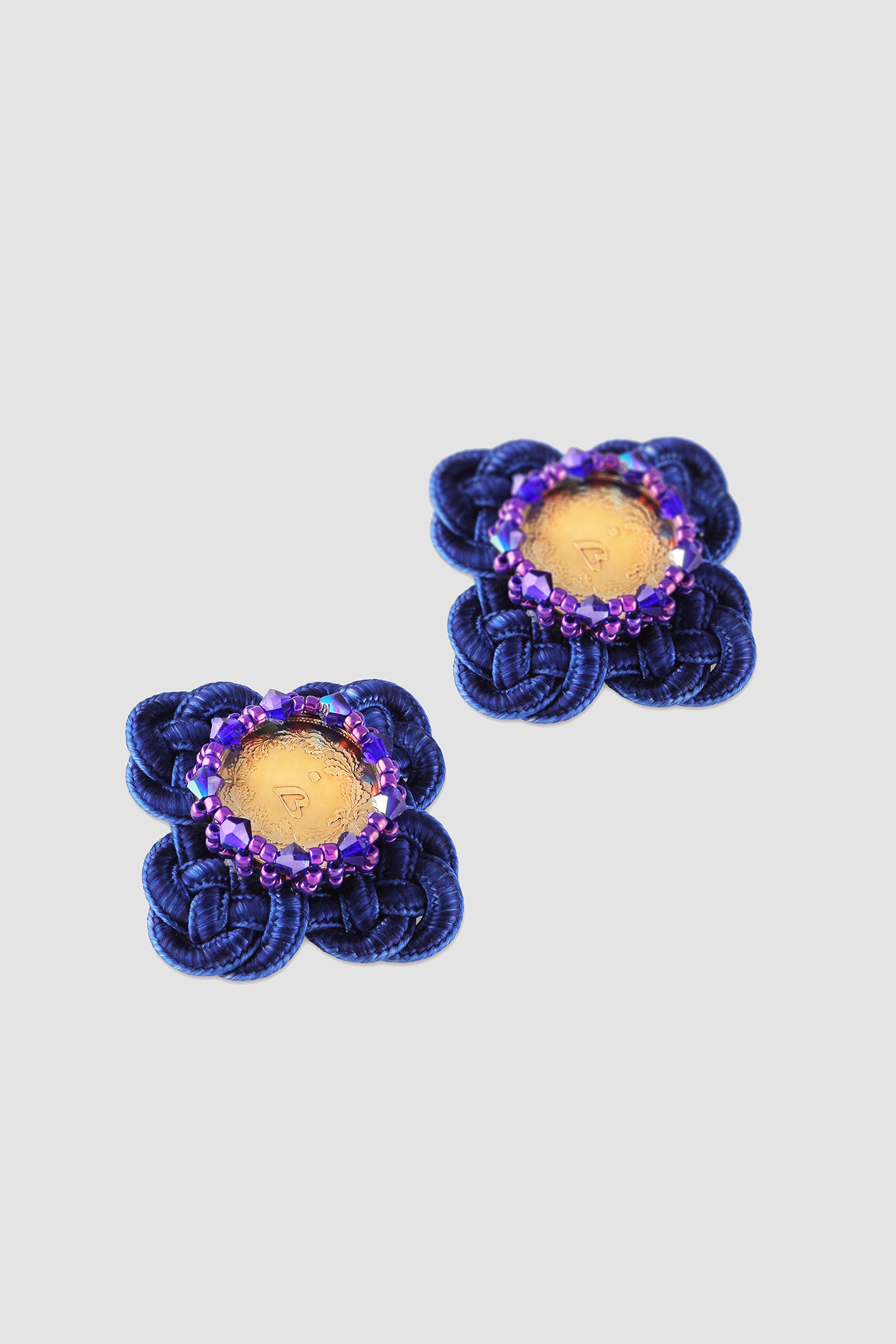 Rhombus Cord Earrings